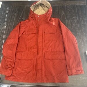 Uniqlo Red Utility Jacket